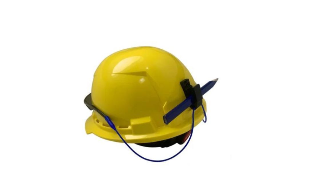 hard hat with pencil holders