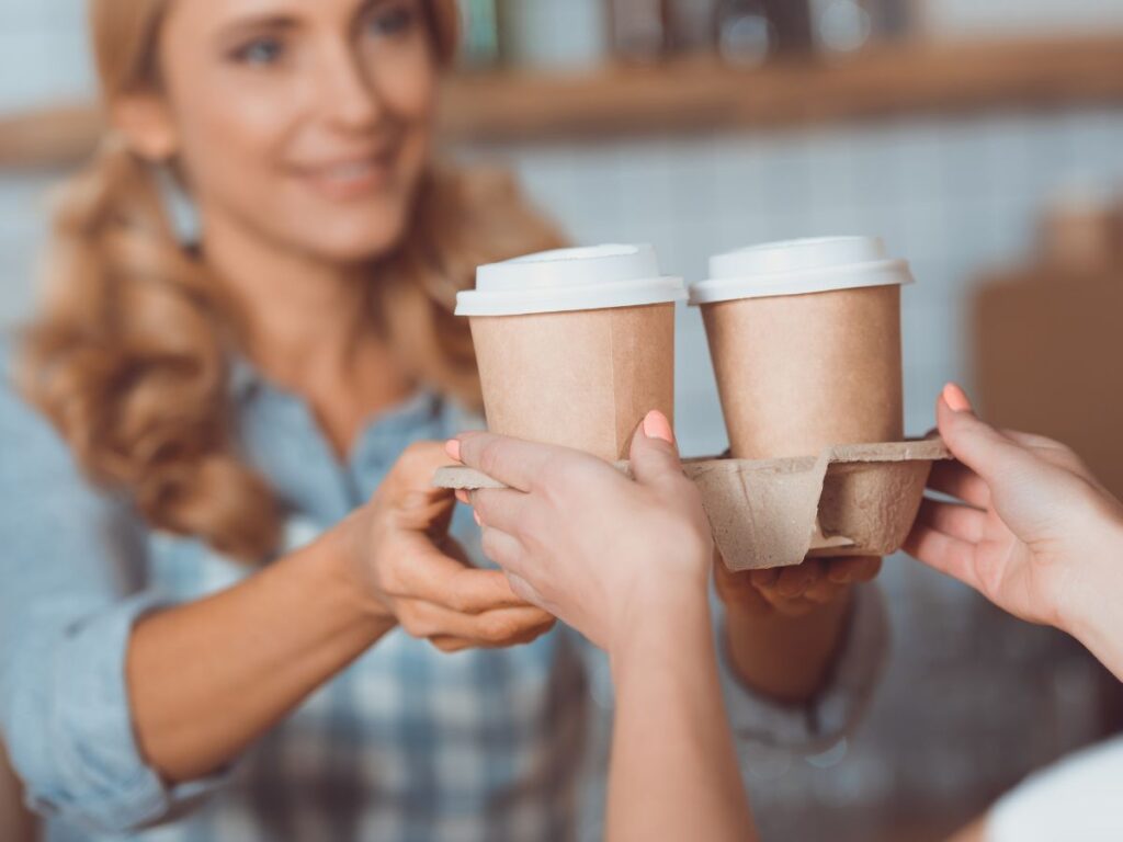 disposable coffee cups in Dublin