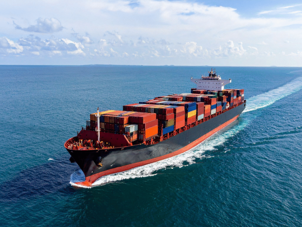 transporte de carga por camión