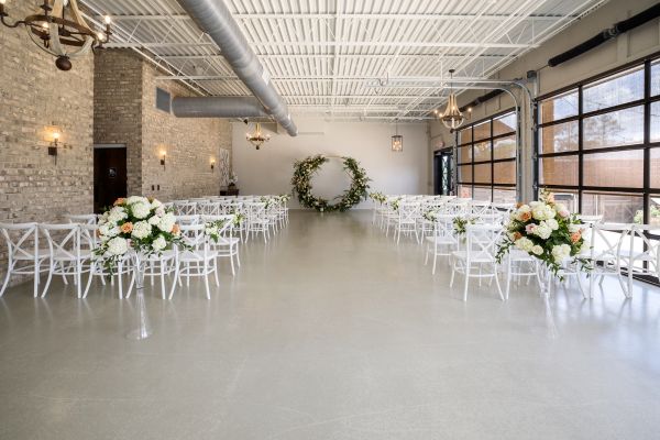 wedding ceremony and reception