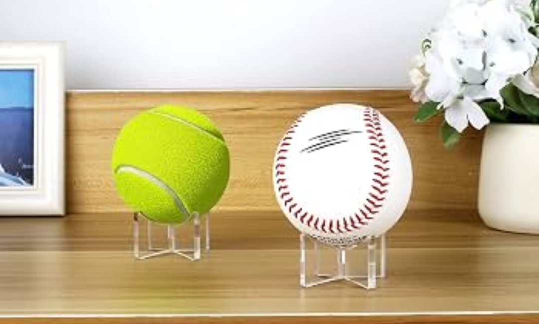 cricket ball display stand